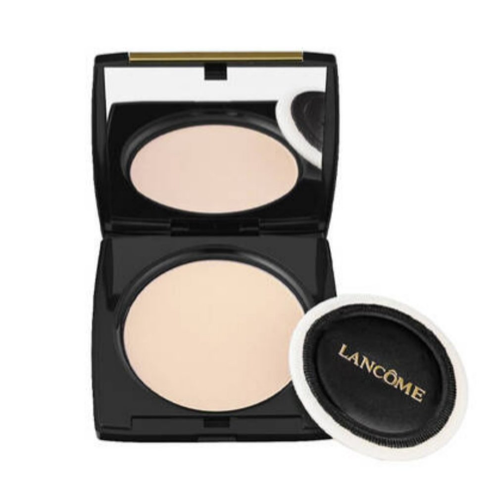 NIB LANCOME DUAL FINISH POWDER FOUNDATION 140 IVOIRE (w)